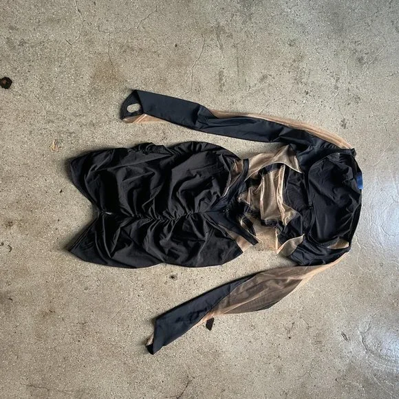 Mugler Turtleneck Mini Dress - Picture 7 of 7